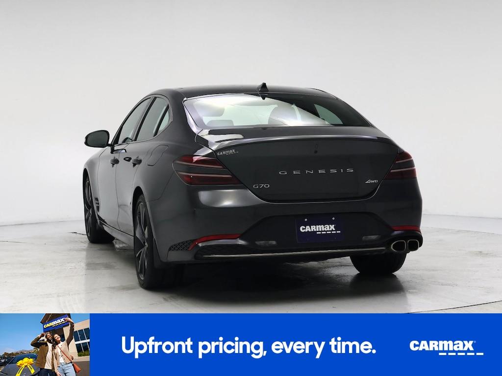 used 2023 Genesis G70 car, priced at $25,998