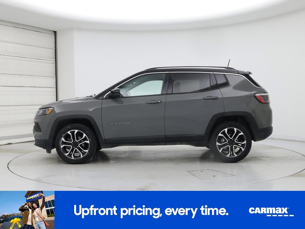 used 2022 Jeep Compass car, priced at $23,998