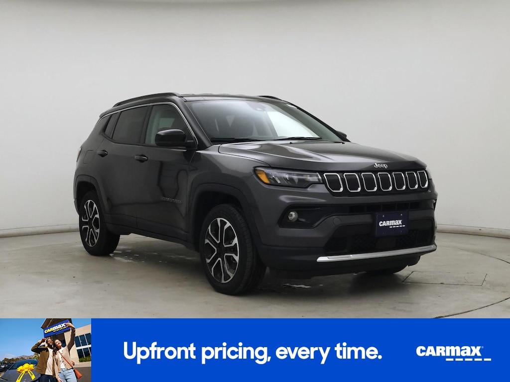 used 2022 Jeep Compass car, priced at $21,998