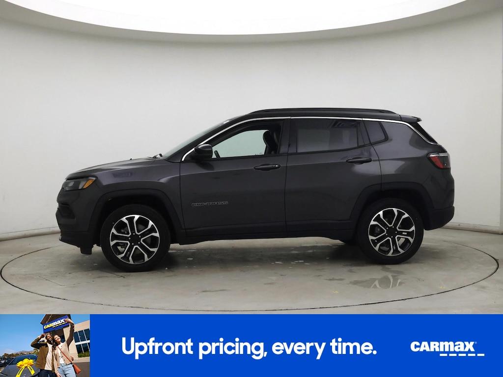 used 2022 Jeep Compass car, priced at $21,998