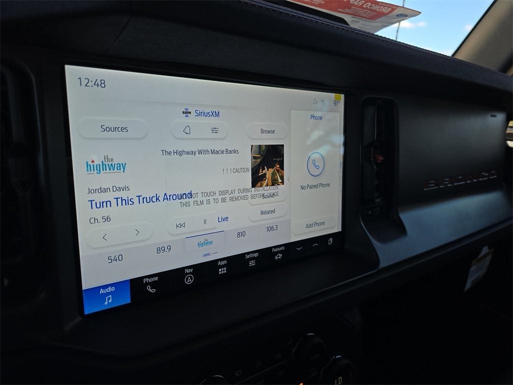 new 2025 Ford Bronco car, priced at $90,816