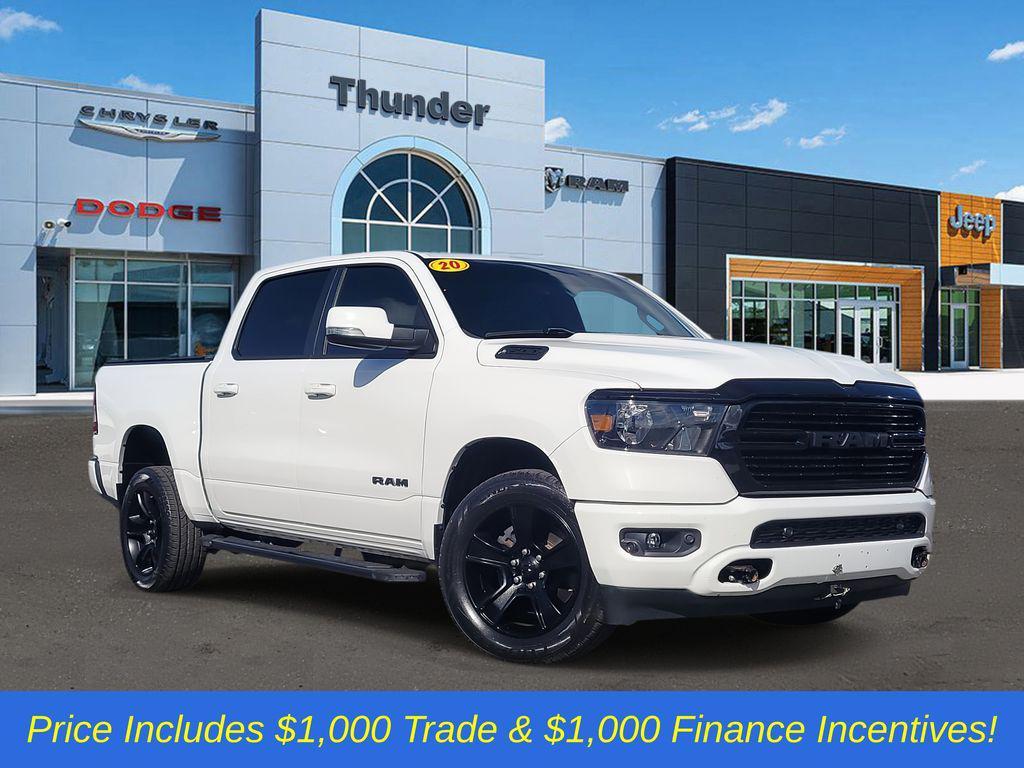 used 2020 Ram 1500 car, priced at $28,217