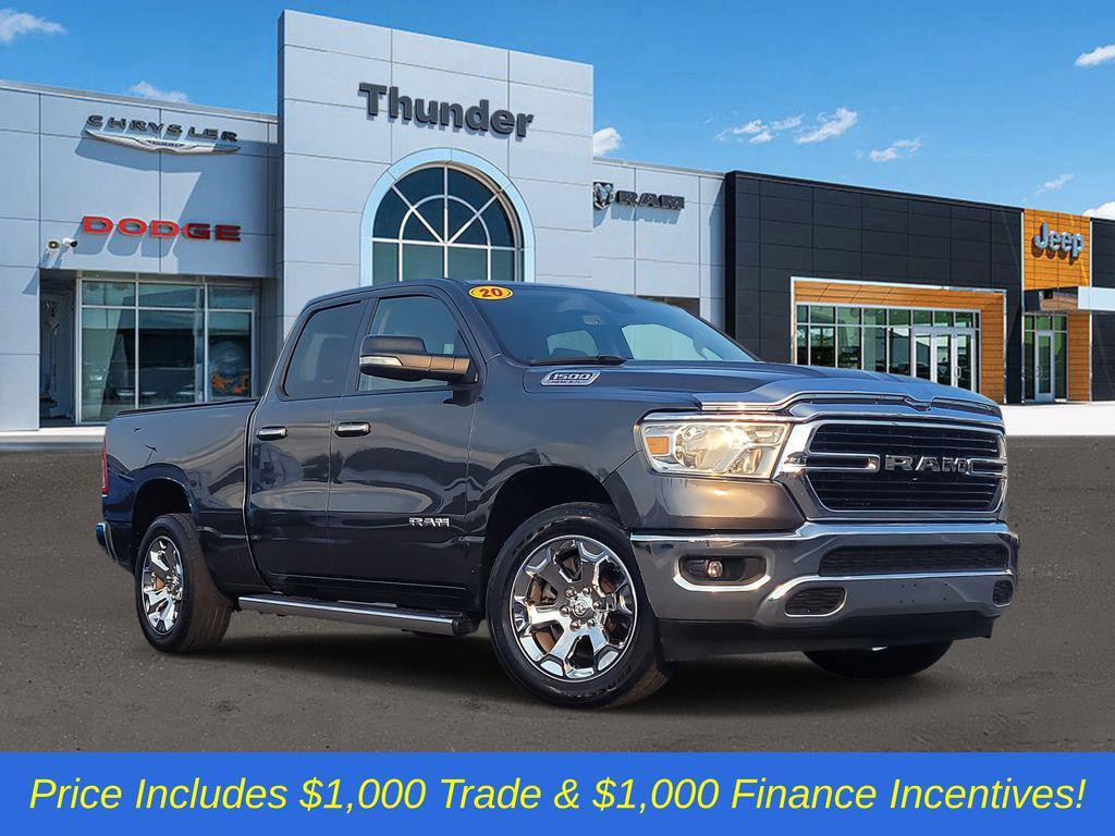 used 2020 Ram 1500 car, priced at $23,624