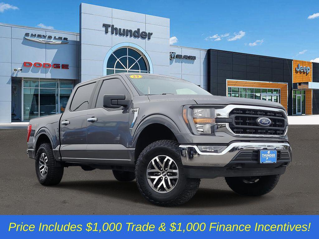 used 2023 Ford F-150 car, priced at $38,810