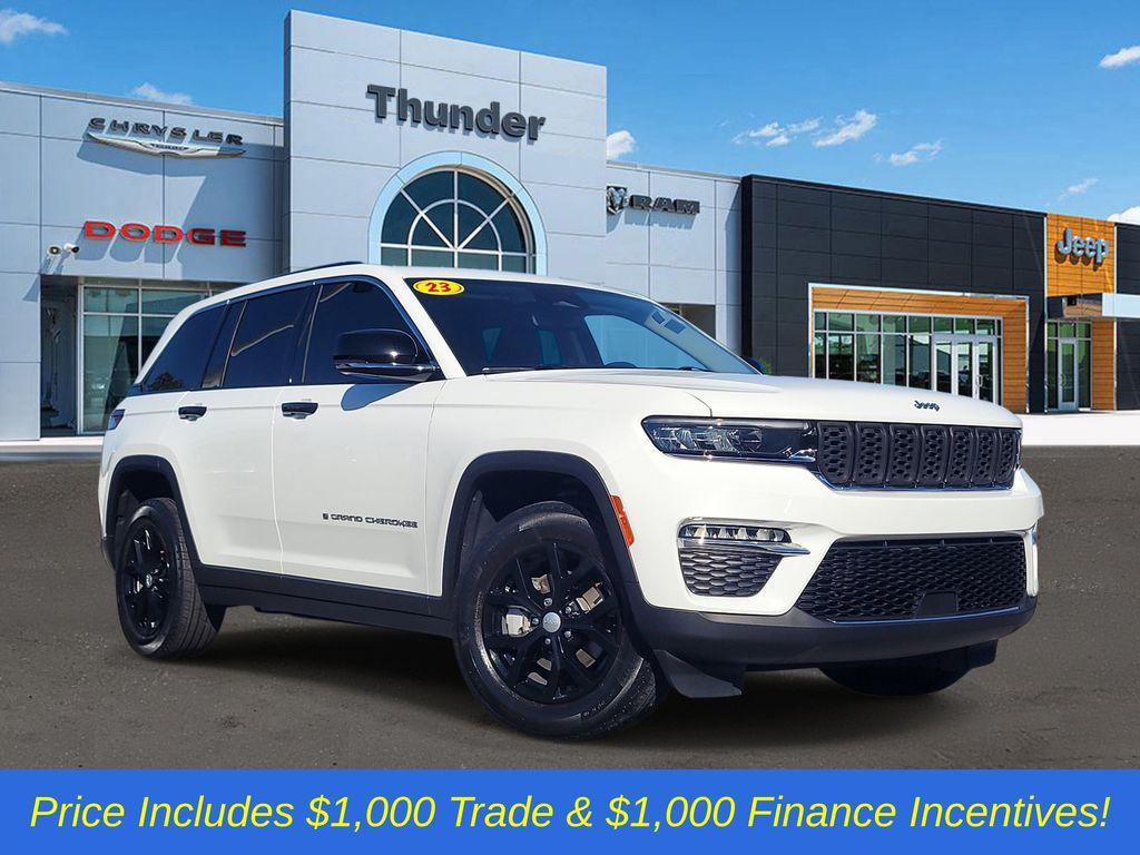 used 2023 Jeep Grand Cherokee car, priced at $29,250