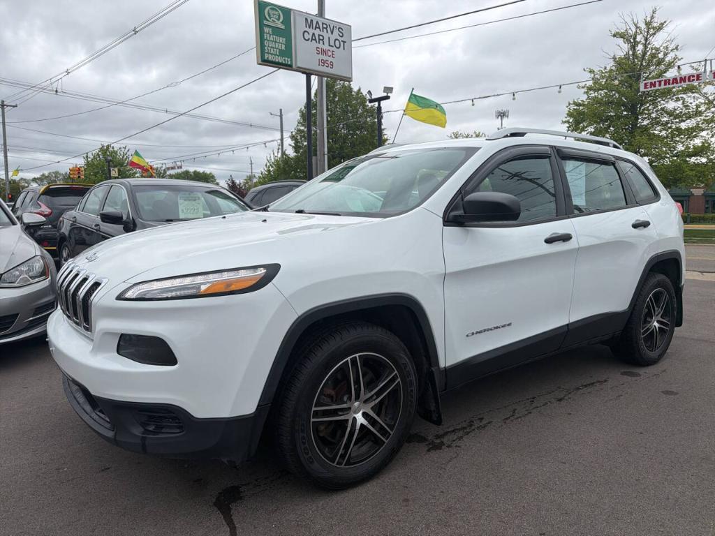 used 2017 Jeep Cherokee car, priced at $12,995