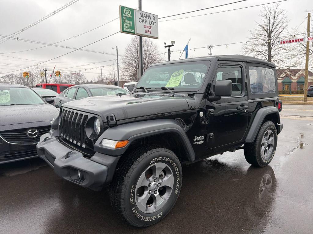 used 2020 Jeep Wrangler car, priced at $18,995