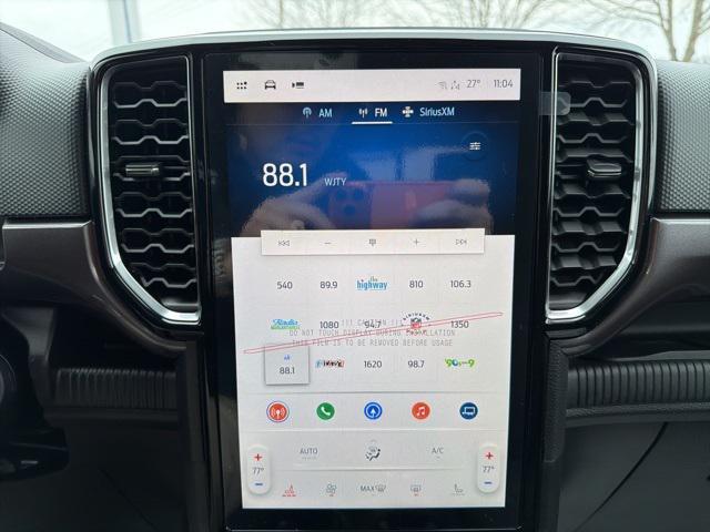new 2025 Ford Ranger car, priced at $43,755