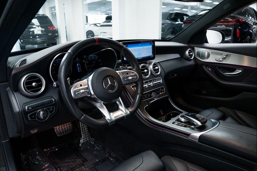 used 2020 Mercedes-Benz AMG C 43 car, priced at $33,990