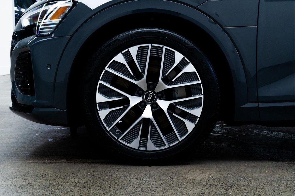 used 2024 Audi Q8 e-tron car, priced at $44,990