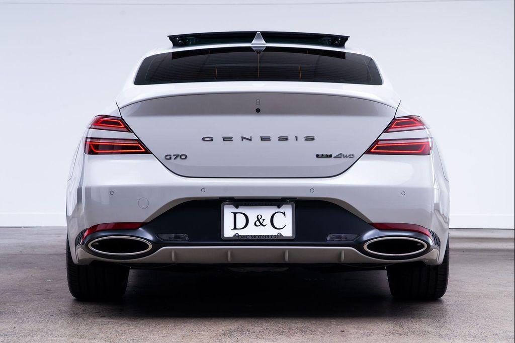 used 2025 Genesis G70 car, priced at $42,990