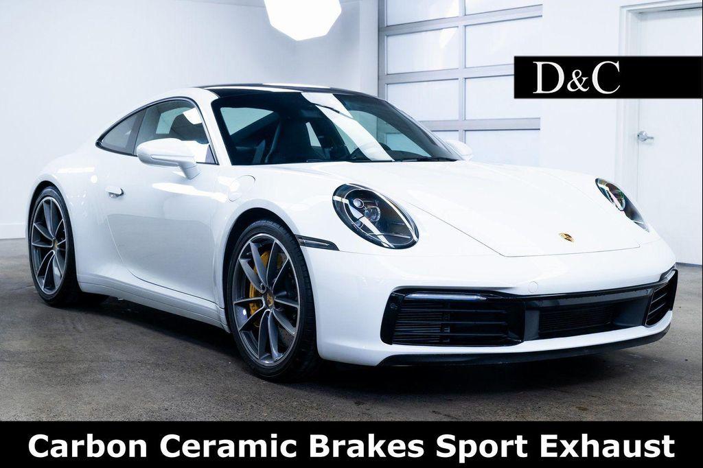 used 2020 Porsche 911 car, priced at $126,190