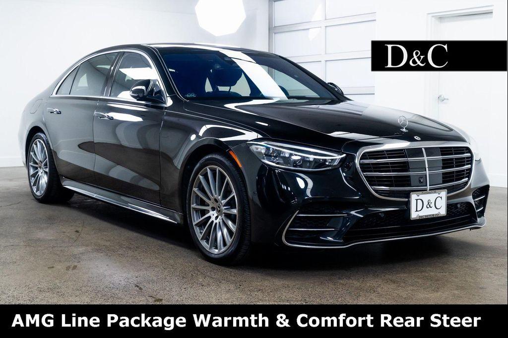 used 2022 Mercedes-Benz S-Class car, priced at $64,700