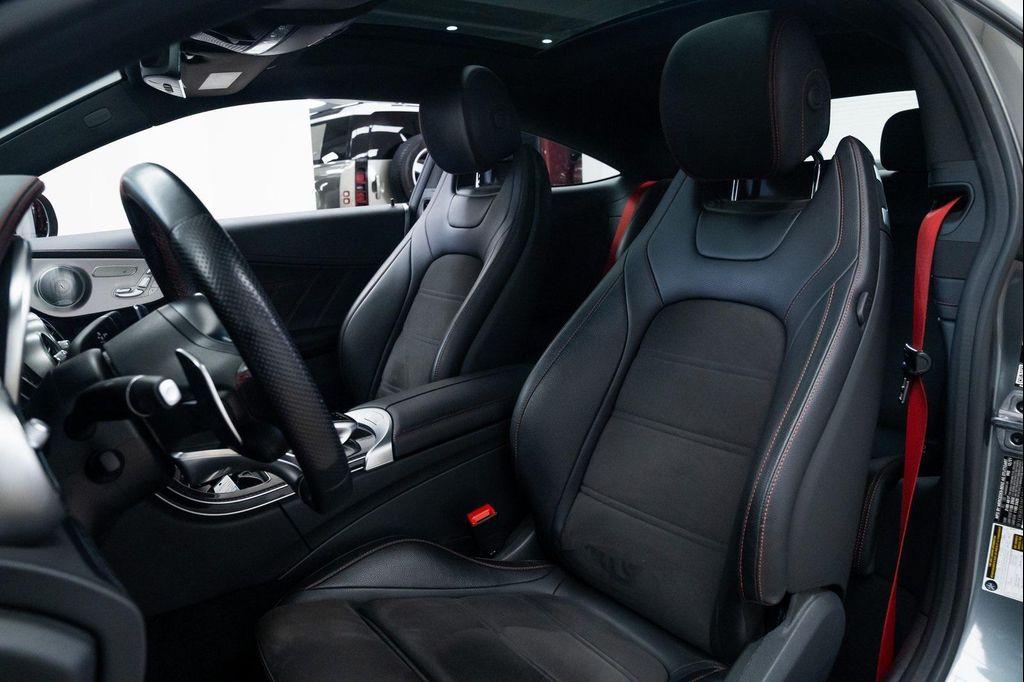 used 2022 Mercedes-Benz AMG C 43 car, priced at $47,990