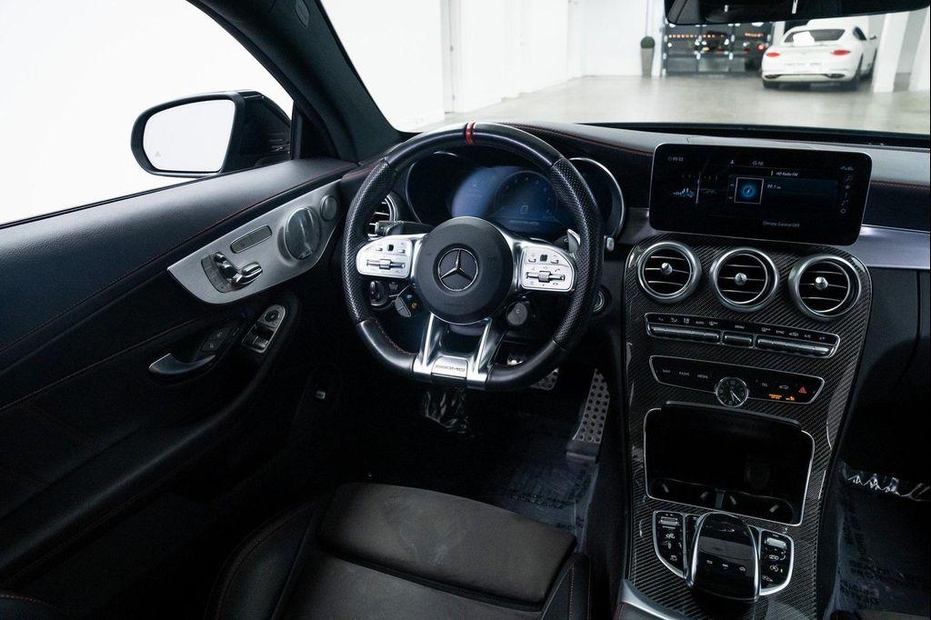 used 2022 Mercedes-Benz AMG C 43 car, priced at $47,990
