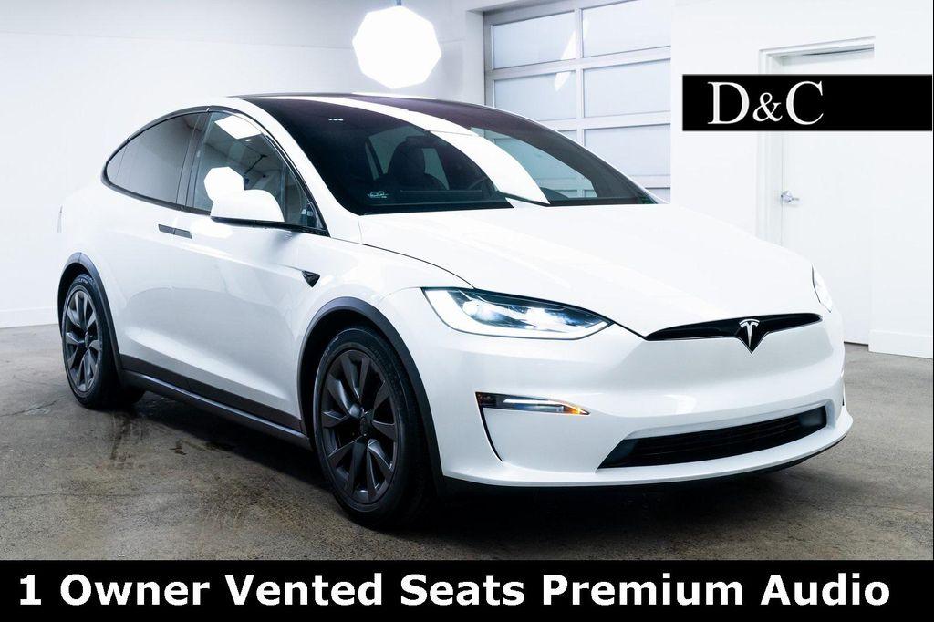 used 2025 Tesla Model X car, priced at $79,990
