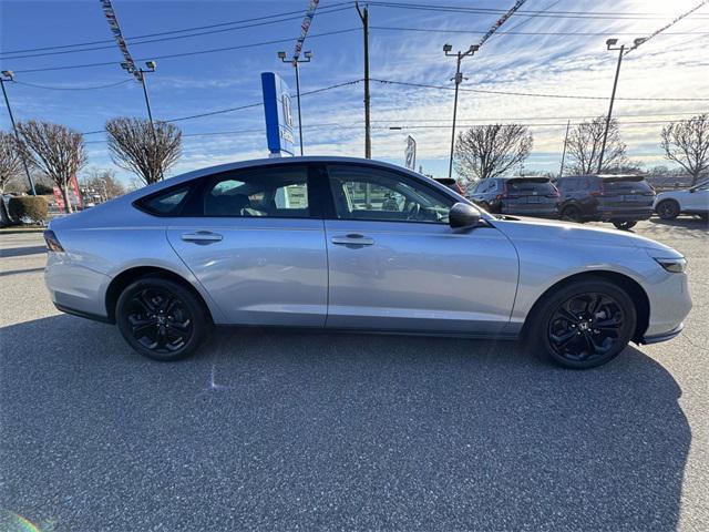 new 2025 Honda Accord car, priced at $31,755