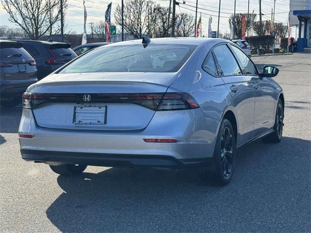 new 2025 Honda Accord car, priced at $31,755