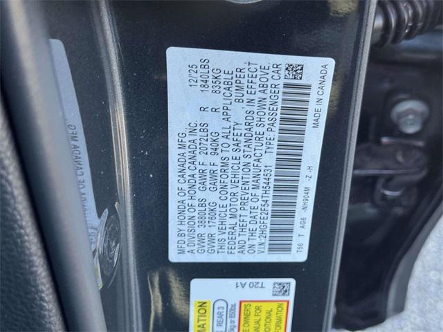 new 2026 Honda Civic car, priced at $27,790