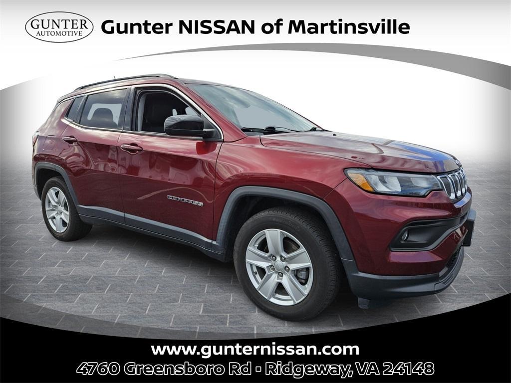 used 2022 Jeep Compass car, priced at $18,798