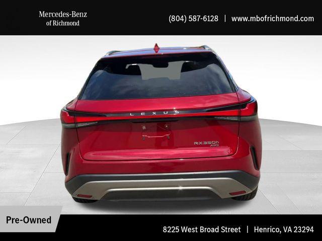 used 2023 Lexus RX 350h car, priced at $52,994
