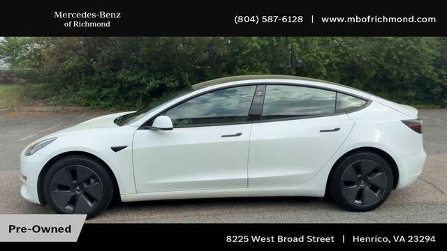 used 2021 Tesla Model 3 car, priced at $22,810