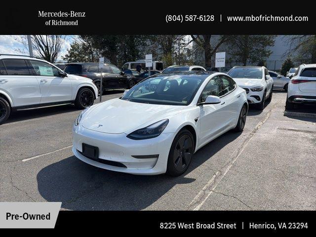 used 2021 Tesla Model 3 car, priced at $23,995