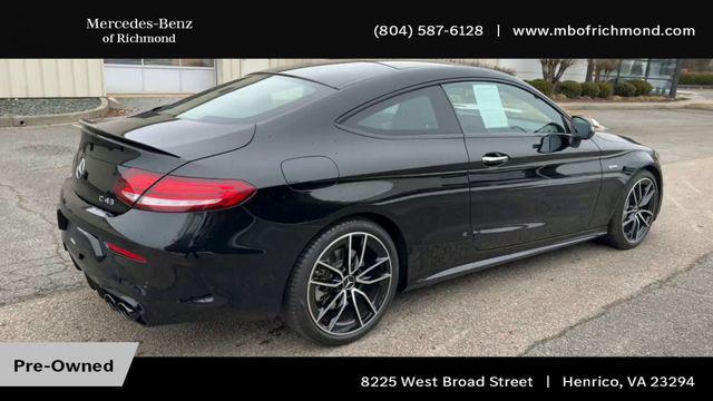 used 2022 Mercedes-Benz AMG C 43 car, priced at $44,997