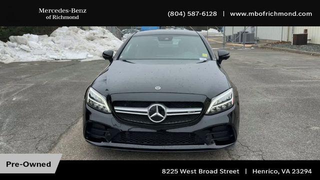 used 2022 Mercedes-Benz AMG C 43 car, priced at $44,997