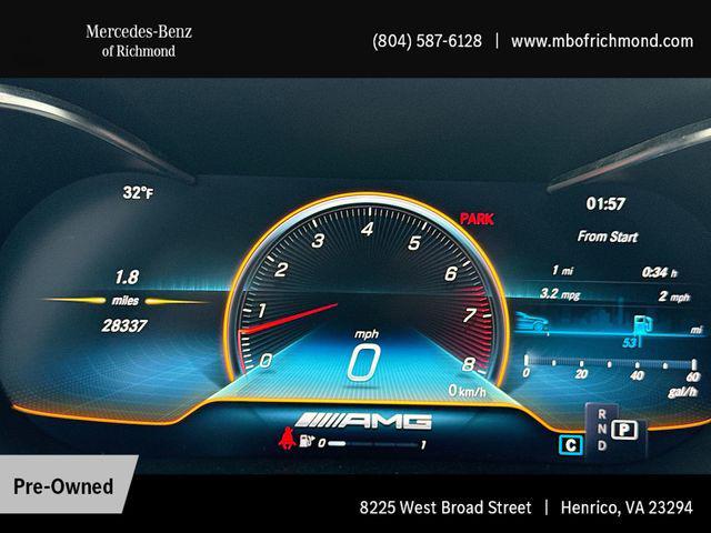 used 2022 Mercedes-Benz AMG C 43 car, priced at $44,997