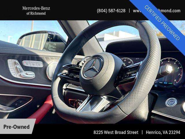 used 2023 Mercedes-Benz E-Class car, priced at $67,998