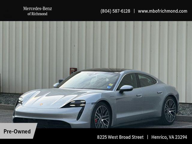 used 2020 Porsche Taycan car, priced at $47,999