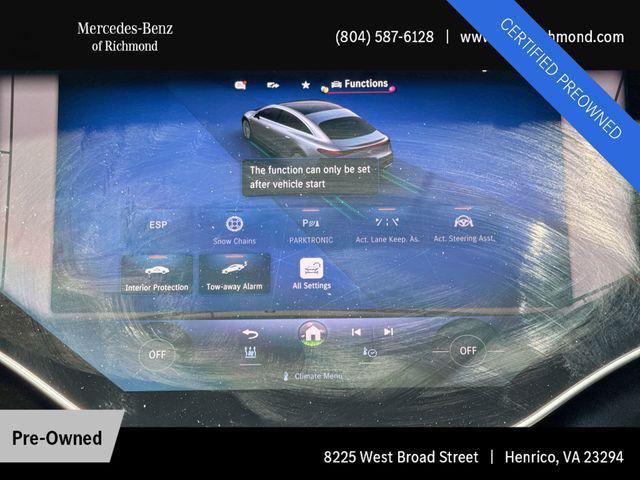 used 2022 Mercedes-Benz EQS 580 car, priced at $50,998