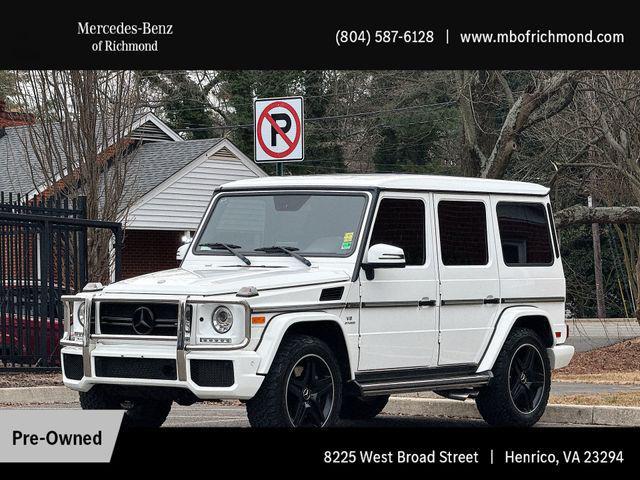 used 2017 Mercedes-Benz AMG G 63 car, priced at $73,998