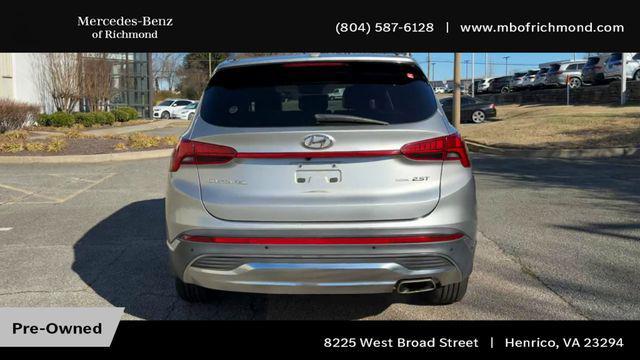 used 2022 Hyundai Santa Fe car, priced at $24,498