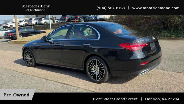 used 2022 Mercedes-Benz C-Class car, priced at $30,997
