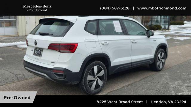 used 2024 Volkswagen Taos car, priced at $17,426