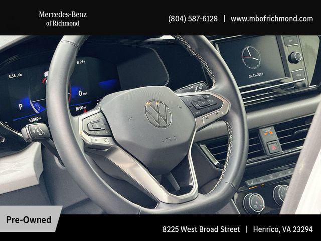 used 2024 Volkswagen Taos car, priced at $17,426