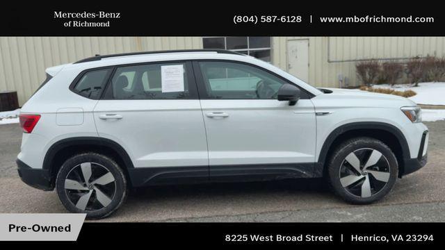 used 2024 Volkswagen Taos car, priced at $17,426