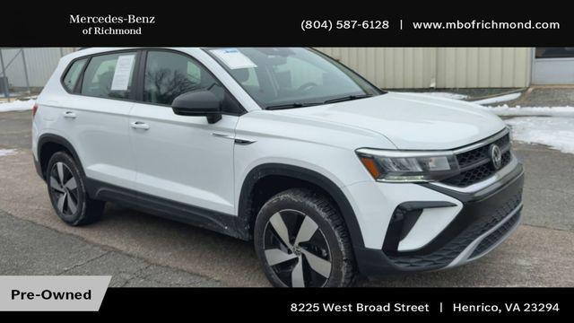 used 2024 Volkswagen Taos car, priced at $17,426