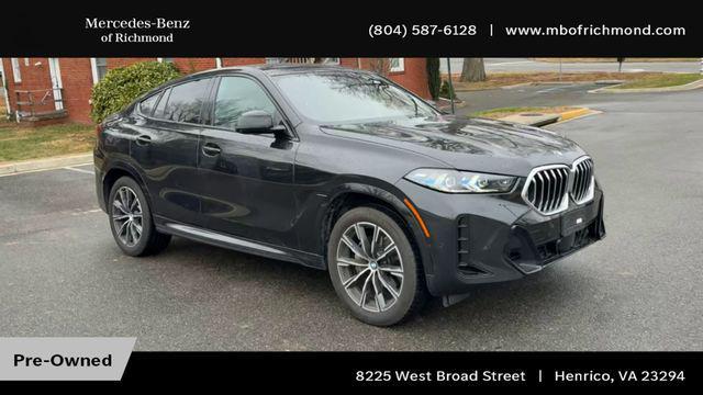 used 2024 BMW X6 car, priced at $61,996