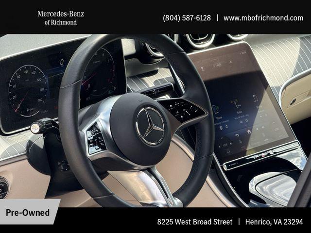 used 2023 Mercedes-Benz C-Class car, priced at $37,394