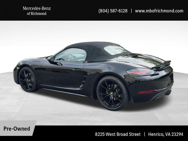 used 2021 Porsche 718 Boxster car, priced at $45,794