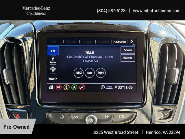 used 2020 Chevrolet Traverse car, priced at $19,107