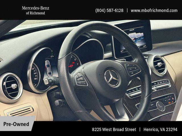 used 2018 Mercedes-Benz C-Class car, priced at $11,998