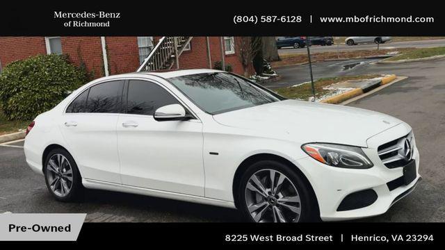 used 2018 Mercedes-Benz C-Class car, priced at $11,998