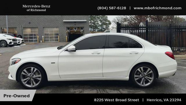 used 2018 Mercedes-Benz C-Class car, priced at $11,998