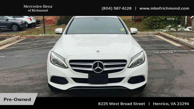 used 2018 Mercedes-Benz C-Class car, priced at $11,998