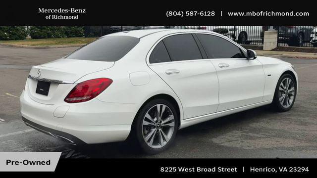 used 2018 Mercedes-Benz C-Class car, priced at $11,998