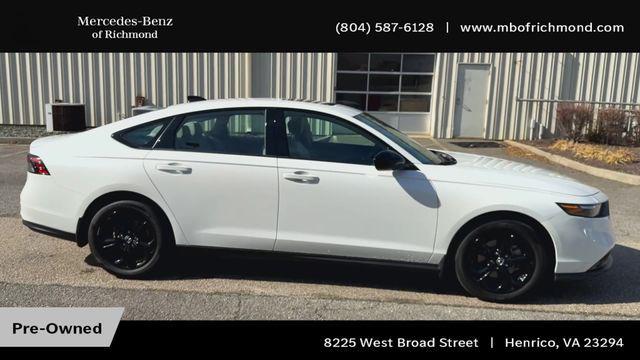 used 2025 Honda Accord car, priced at $25,600
